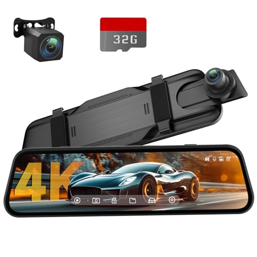 rear mirror with camera