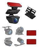 where to mount rear dash cam