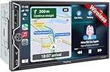 apple carplay stereo with backup camera