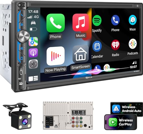 best car stereo with backup camera and bluetooth