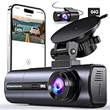 3 Channel 4K Dash Cam with 5GHz WiFi & APP Control