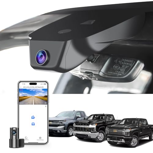 Front 4K+Rear 1080P Dash Cam for Chevy Silverado review