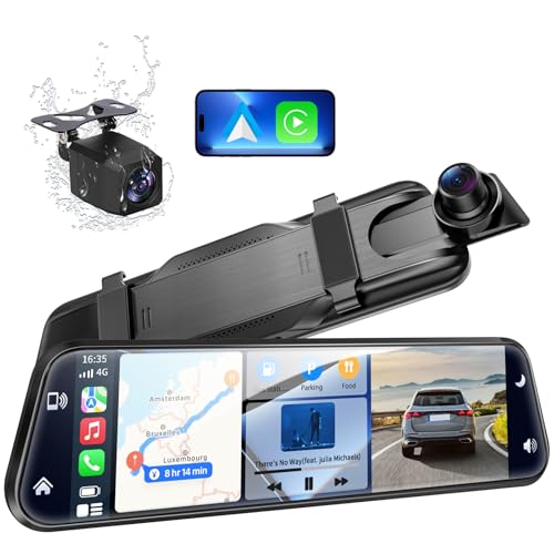 2.5K Mirror Dash Cam with Carplay review