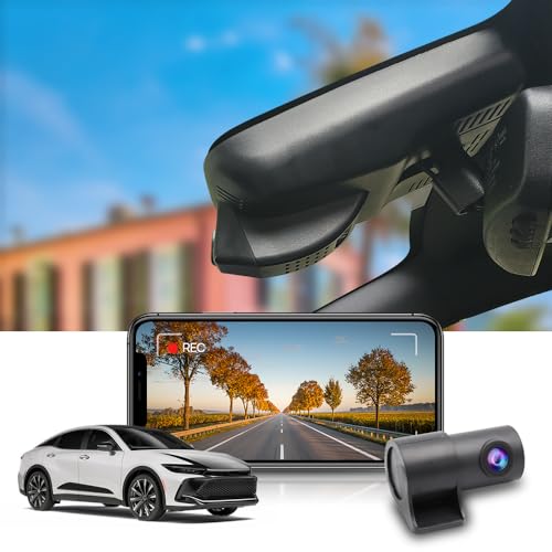 Front 2160P+Rear 1080P Dash Cam for Toyota Crown review