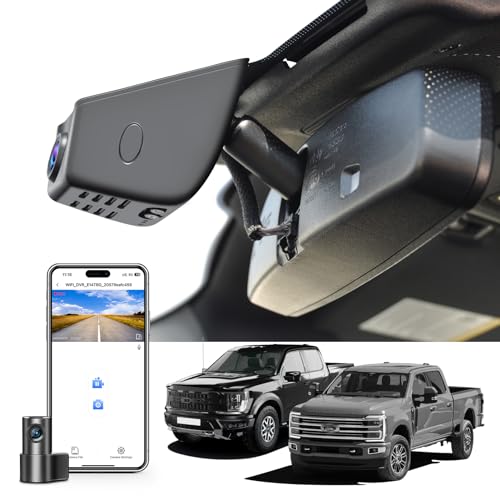 Front 4K+Rear 1080P Dash Cam for Ford F150 review