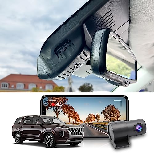 Front 4K+Rear 1080P Dash Cam for Hyundai Palisade review