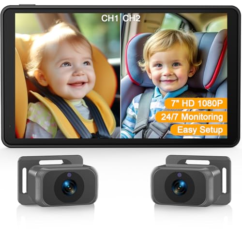 dual car camera for baby