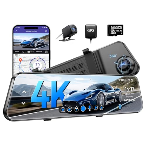 AZDOME PG17 vs other Wi-Fi 6 dash cams