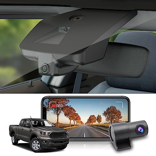 Front 4K+Rear 1080P Dash Cam for Ford Ranger review
