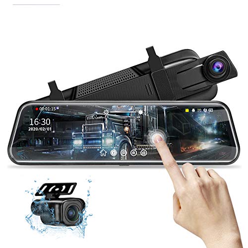10" Mirror Dash Cam Night Vision review