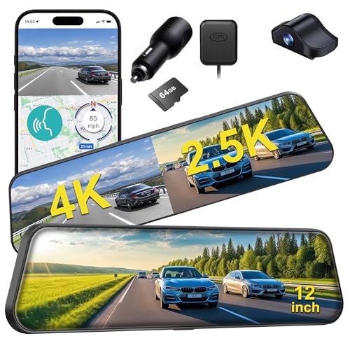 4K Rear View Mirror Camera review