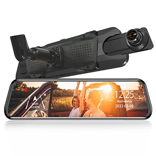 wolfbox g930 mirror dash cam review