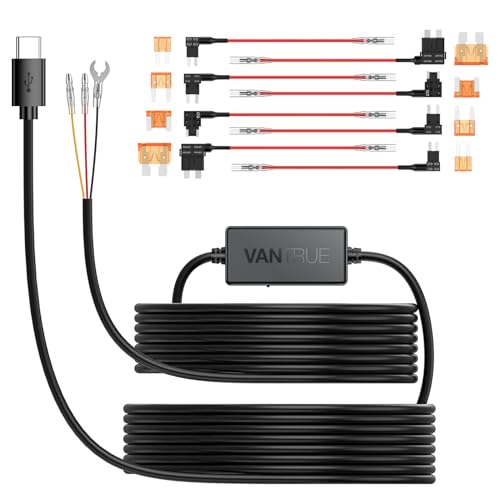 dash cam hardwire kit with low voltage protection