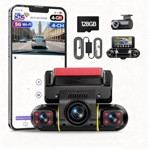 best 4-channel dash cam for 360 degree coverage 2026