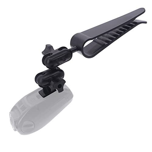 Sun visor dash cam holder