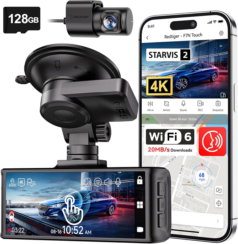 redtiger f9 4k dash cam