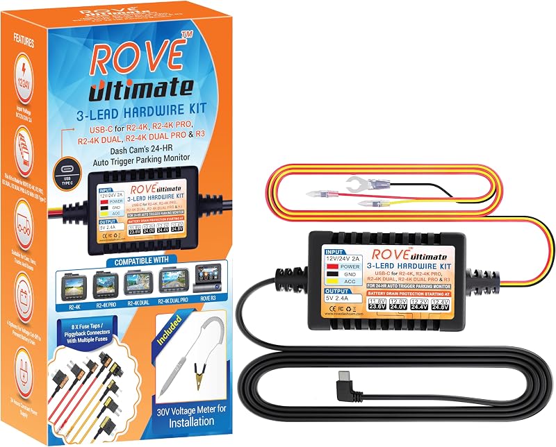 simple 24/7 low voltage cut off hardwire kits