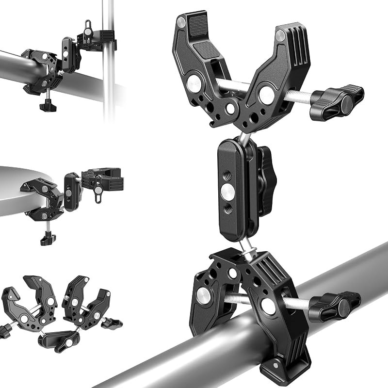 360 camera clamp to roof cross bar