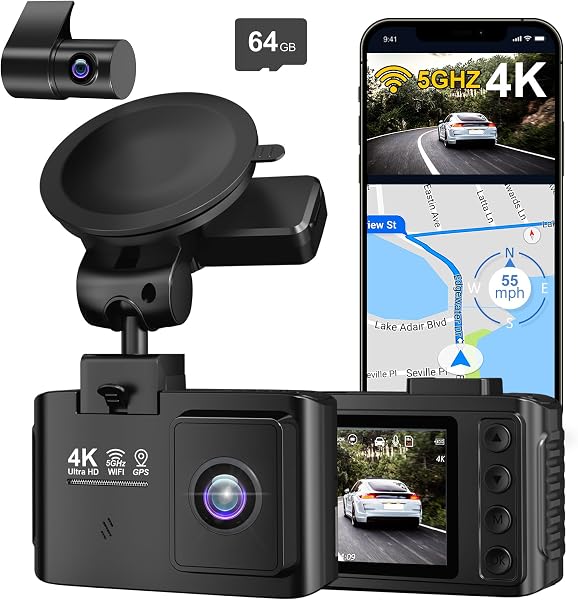 is there a dash cam that does not require a smart phone